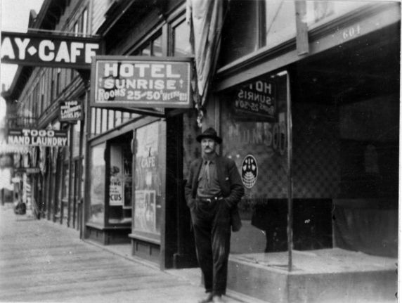 Image of Bellingham IWW Hall in 1916